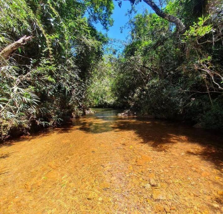 Chale Aconchegante Em Estancia Climatica Santo Antonio do Leite Luaran gambar
