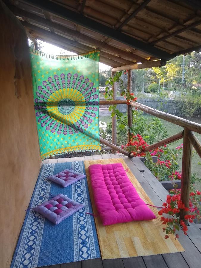 Chale Aconchegante Em Estancia Climatica Santo Antonio do Leite Luaran gambar