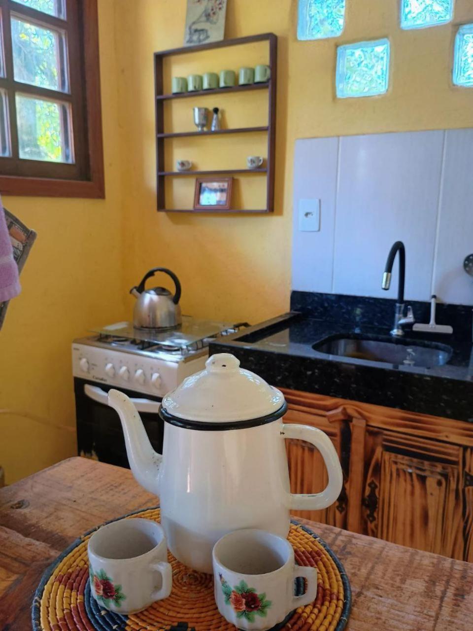 Chale Aconchegante Em Estancia Climatica Santo Antonio do Leite Luaran gambar